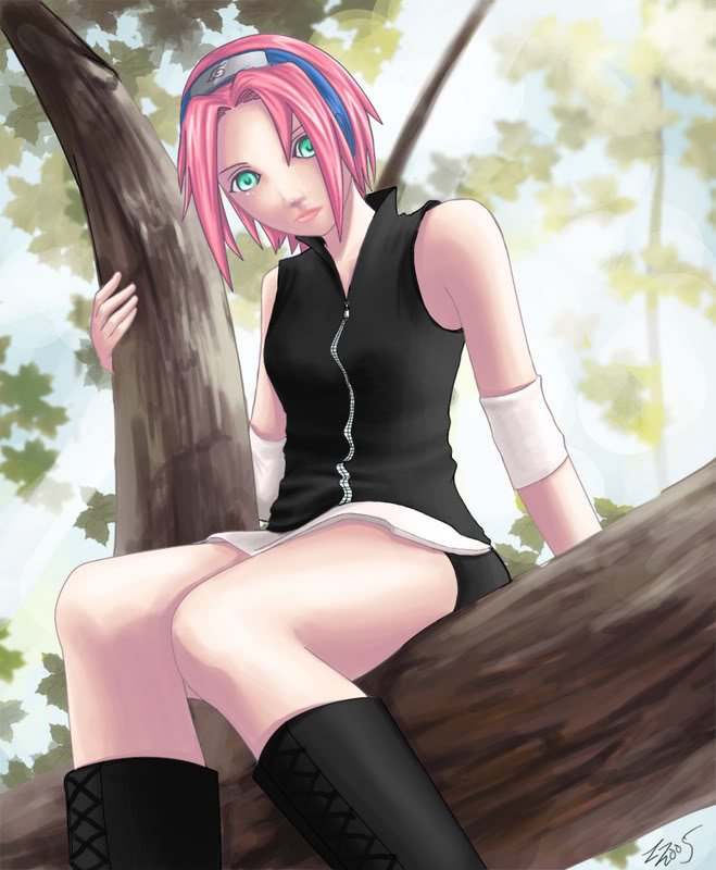 Sakura naruto 3d free porn pic